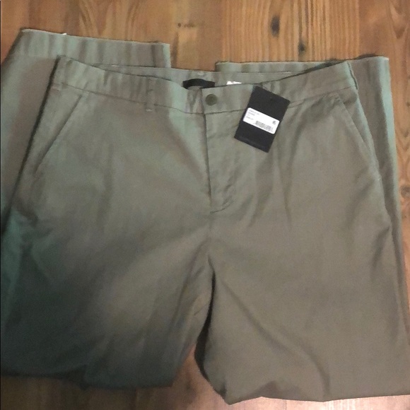 🆕ATM Cropped Boyfriend Wide-Leg Pants - Picture 3 of 11